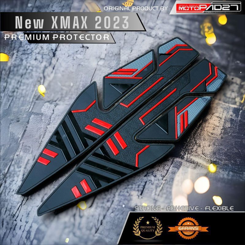 Stiker Rubber Sidepad Xmax New 2023 Bahan Karet PREMIUM