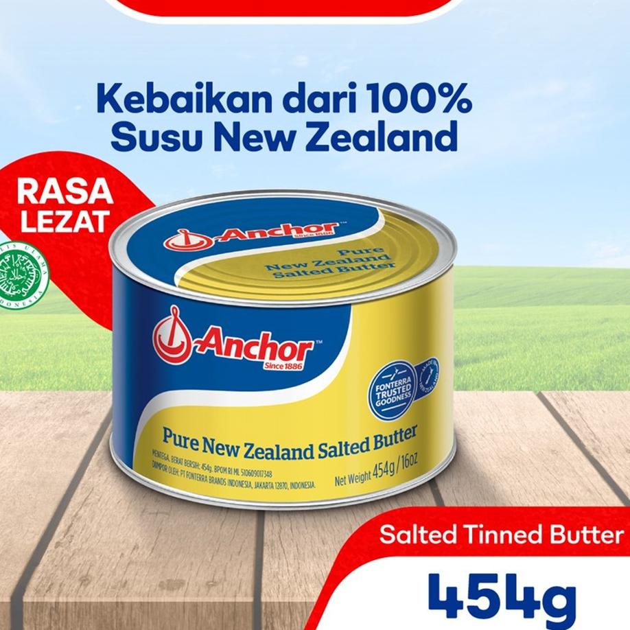 

Lariz [Special Price-NED] Anchor Salted Butter 454g - Mentega Asin New Zealand