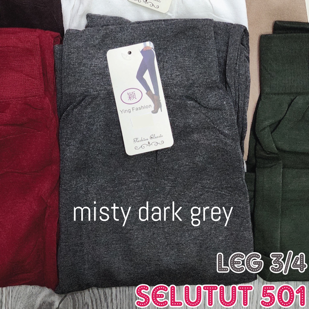 [Grosir Minim 6 pcs ] LEGGING PENDEK 501 SELUTUT / Legging wanita / legging pendek wanita  / legging All size Slim &amp; Jumbo &amp; SuperJUMBO Spandek Jumbo Size Fit / LEGGING IMPORT / LEGGING HITAM