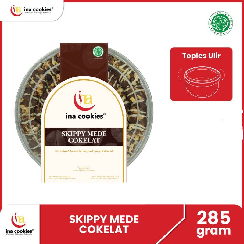 

Skippy Mede Coklat - Ina Cookies Sidoarjo Official