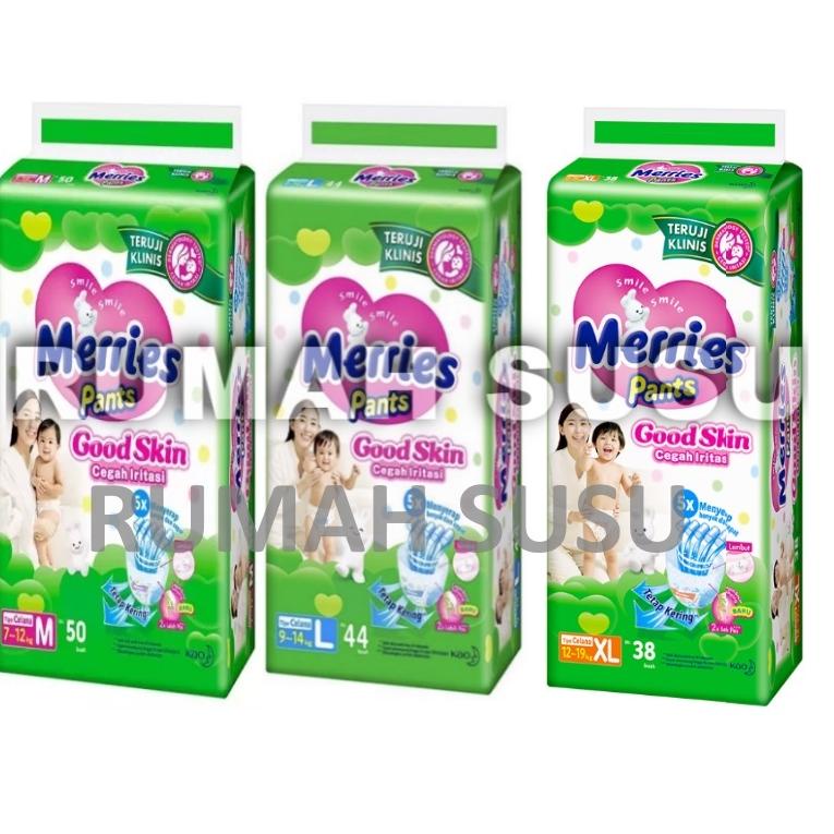 TERPERCAYA Merries Pants Good Skin JUmbo M50 / 4 / XL38 - Rumah Susu