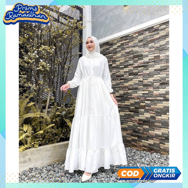 Best Seller Gamis Cewek Casual Games Polos Kondangan Ghamis Ibu2 Wanitagames Wedding Party Kekinian 