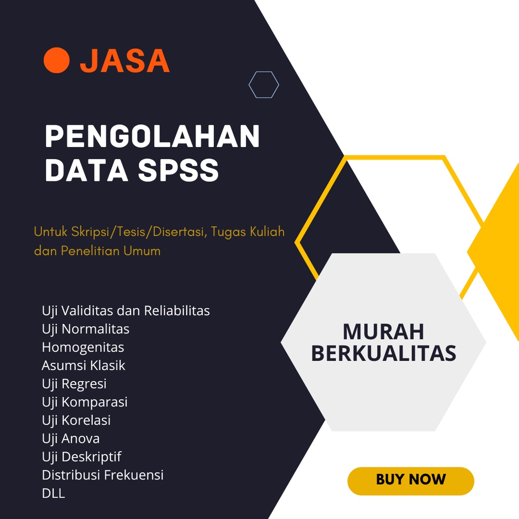 Jasa pengolahan data SPSS