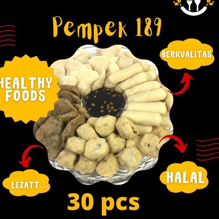 

DISKON BRANDS FESTIVAL PEMPEK PALEMBANG ASLI FROZEN EMPEK EMPEK PAKET B serbuuu !