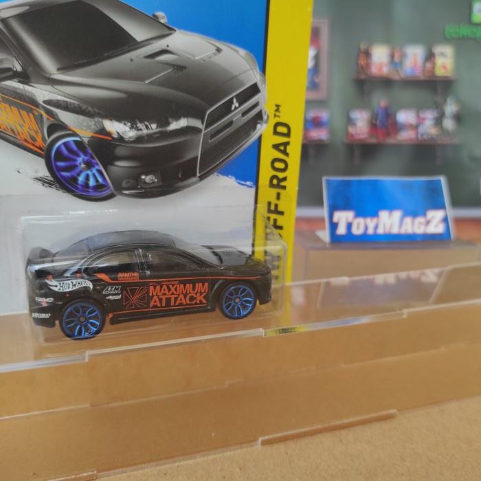 HOT WHEELS MITSUBISHI LANCER EVOLUTION 2008 LANCER EVOLUTION TERBARU
