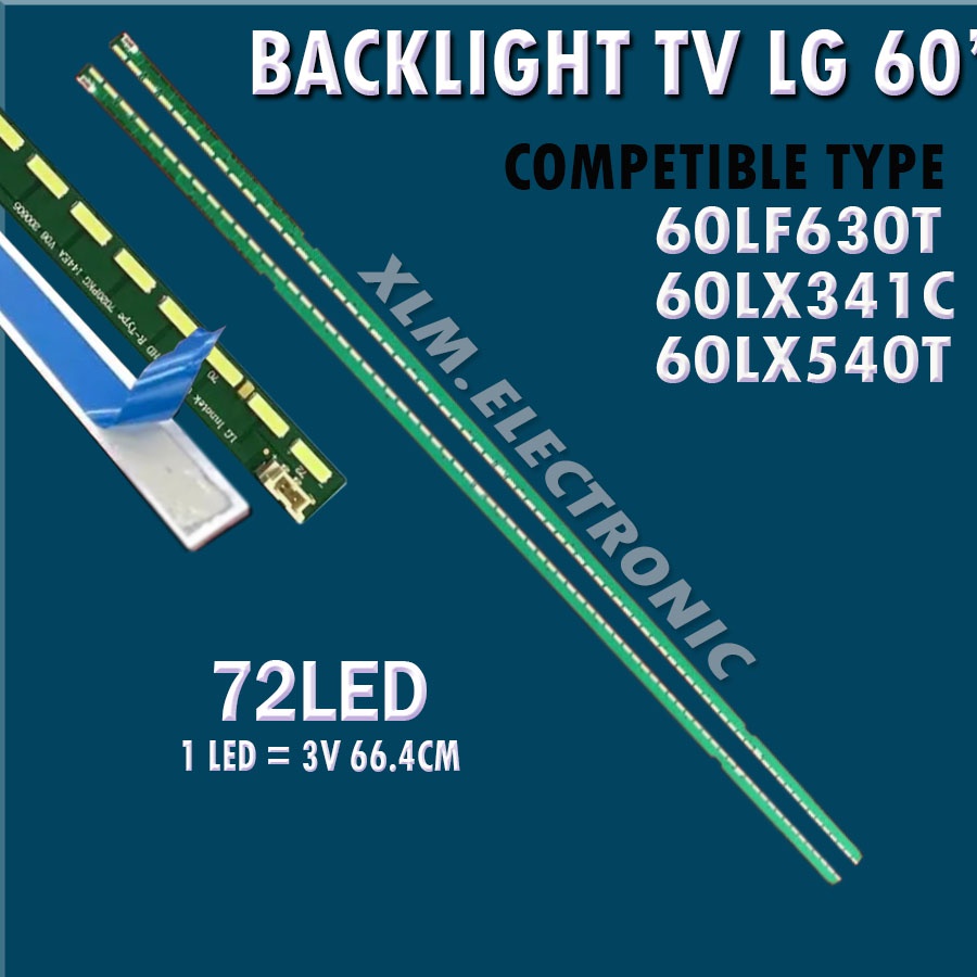BACKLIGHT TV LED LG 60 60LF630T 60LX341C 60LX540T 60LF630 60LX341 60LX540