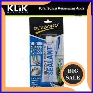 

parts Dexbond Lem Silicone Sealant 70 gram Lem Kaca Aquarium Silikon Bening 140ZZ3