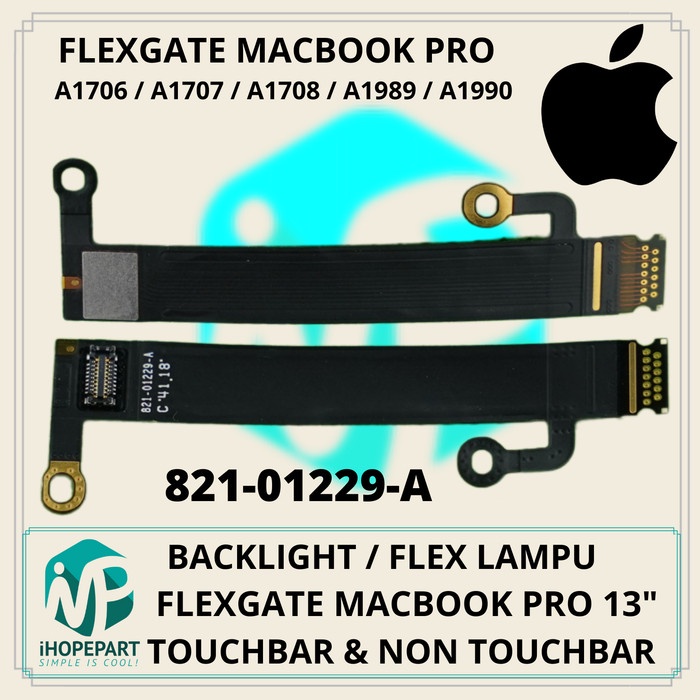 FLEXIBLE FLEXGATE LCD MACBOOK PRO 2016 2017 A1706 A1707 A1708