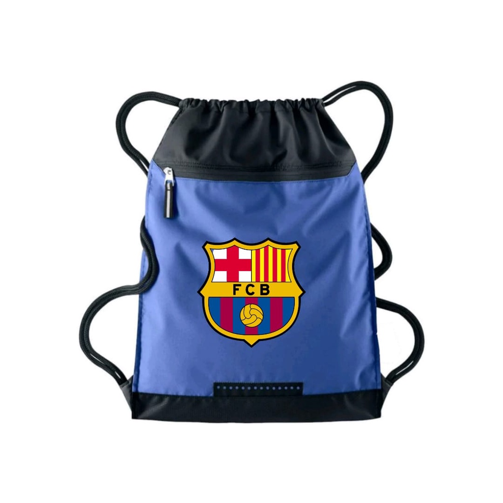 Tas Serut Gymsack Barcelona - Tas serut Waterproof Olahraga Vpd Sepak Bola - Tas serut Anti Air selempang