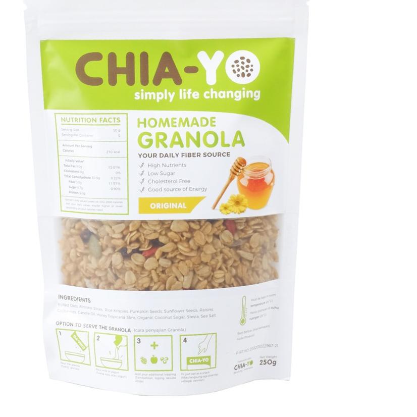 

✧ Chiayo Granola Original 250gr ❁