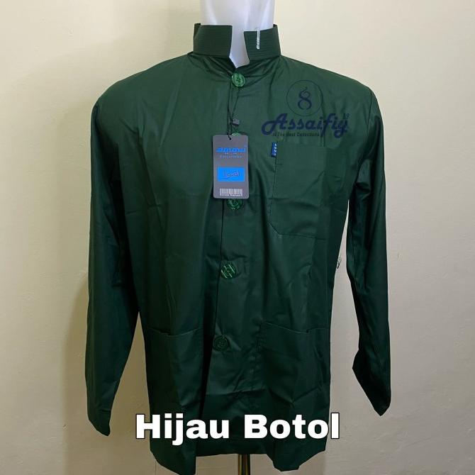 TERBARU Koko Ammu Hijau Botol /BAJU KOKO PRIA/BAJU KOKO DEWASA/BAJU KOKO ANAK/BAJU KOKO LENGAN PANJA