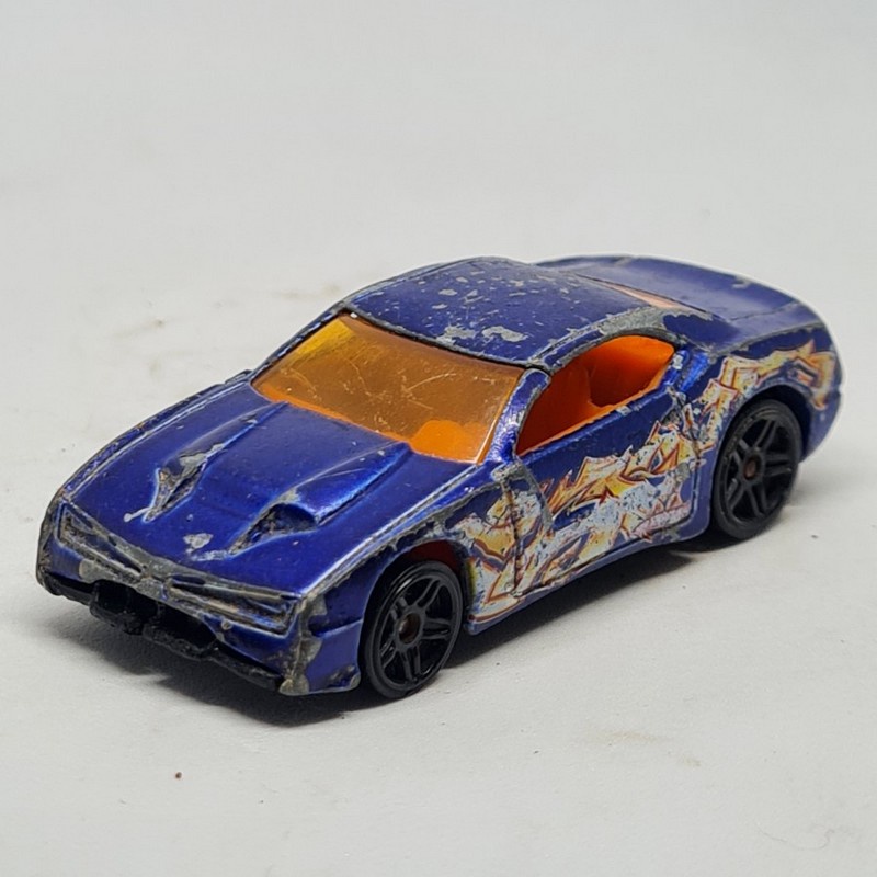 hot wheels rapid transit vintage 2005 heat fleet blue China loose