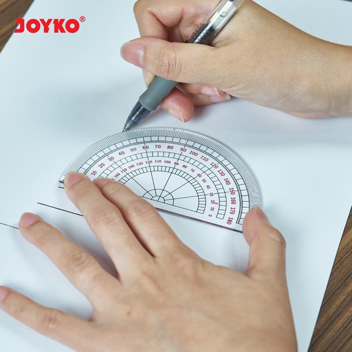 Acrylic Ruler / Penggaris / Busur Joyko RL-ACP