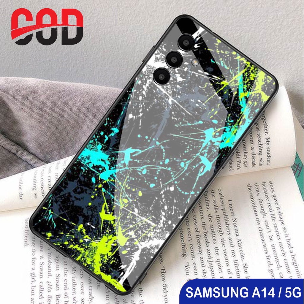 Softcase Kaca Samsung A14 - Casing Hp Samsung A14 - Case Hp Samsung A14 [H81]