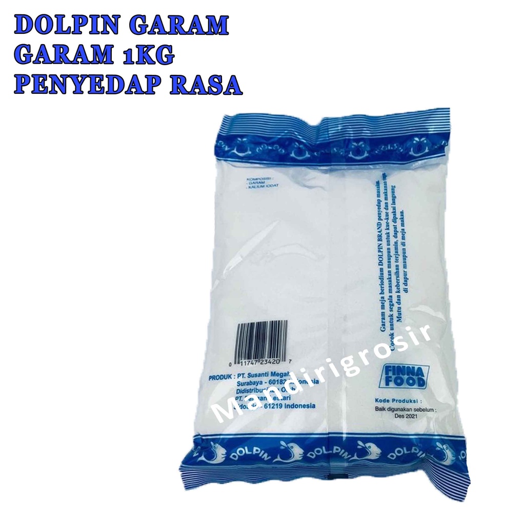 Garam doplin* Garam* Garam konsumsi Beryodium* 1 kg