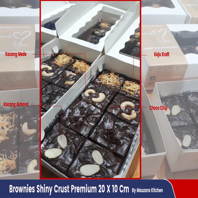 

Brownies Panggang Shiny Crust Premium