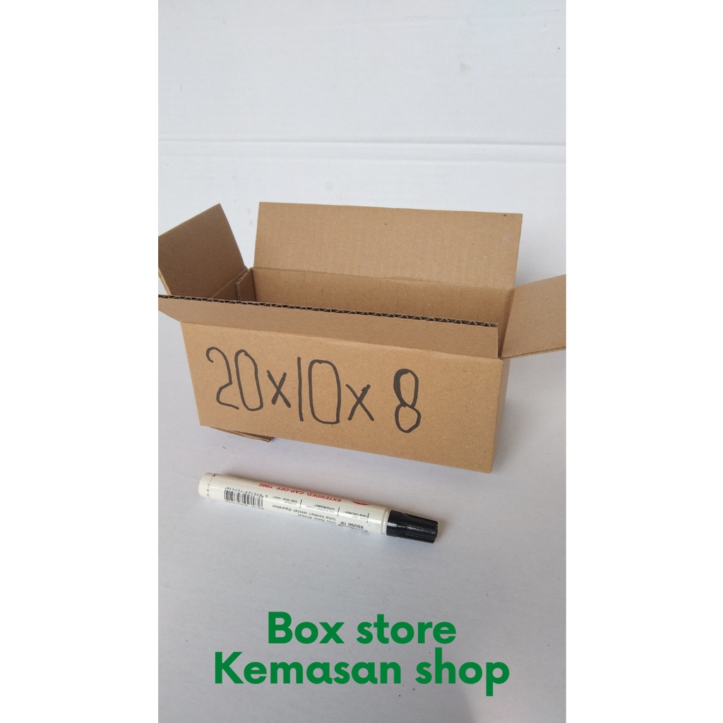 

KARDUS PAKING BOX 20X10X8 CM KARDUS | KARTON | DUS BOX POLOS | KARDUS PACKING