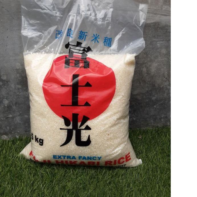 

✮ Beras Jepang (Fuji Hikari Rice) kemasan 5 kg ❋