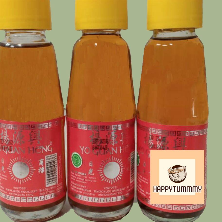 

Spesial disini Minyak Wijen Halal Minyak Wijen Matahari YO GUAN HENG Sesame Oil 100ml