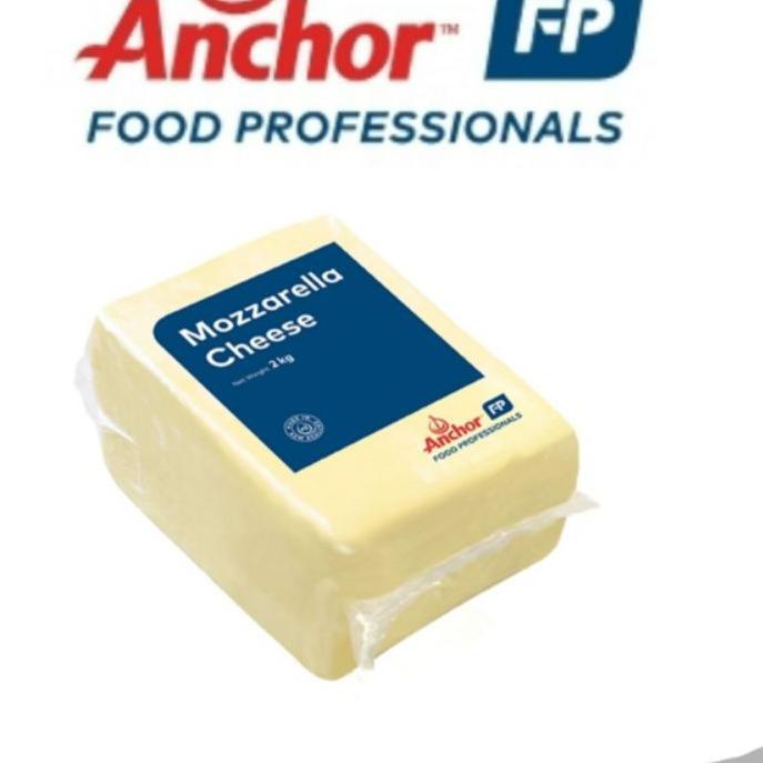 

☋ ANCHOR keju blok mozzarella cheese 500 gram ☏