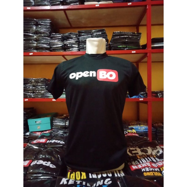 kaos kekinian motif  open BO