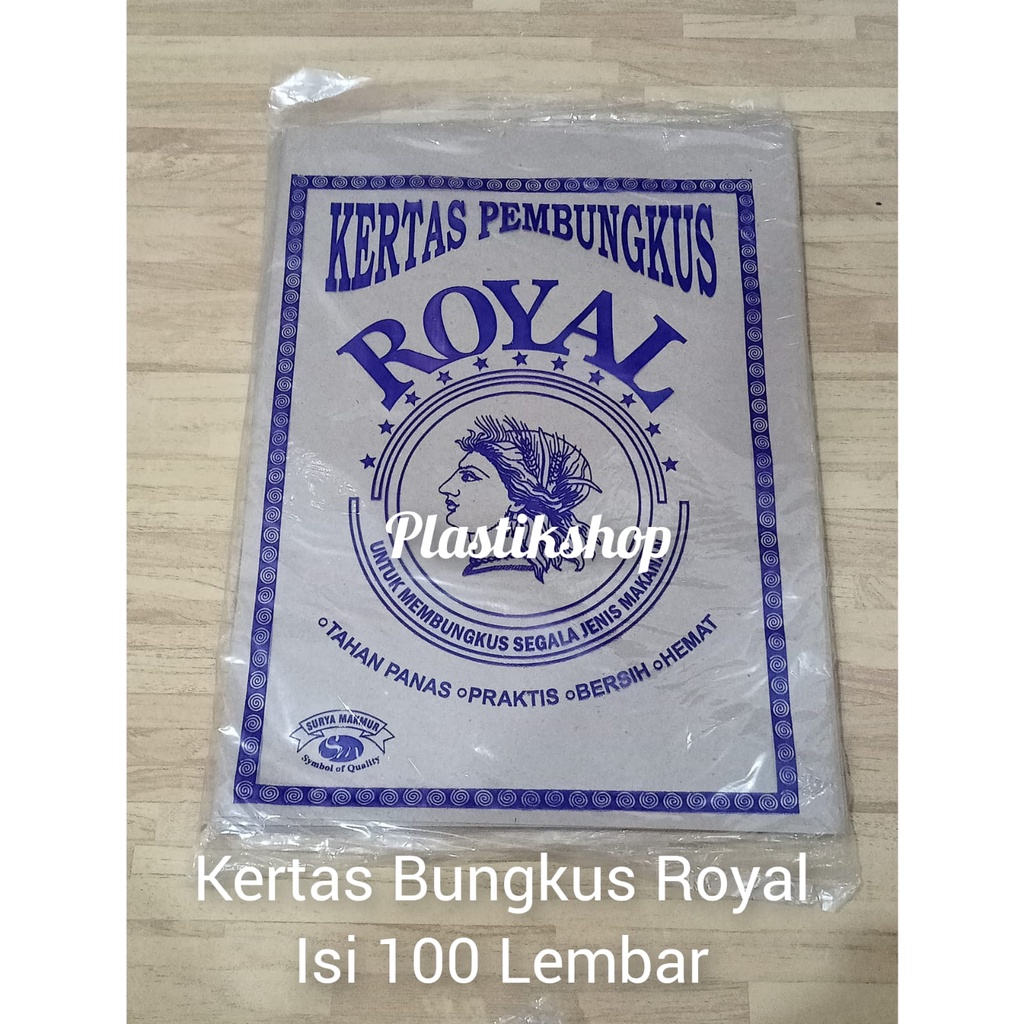 kertas pembungkus nasi / kertas alas piring lidi rotan  bunga royal sakura