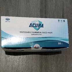 Masker Acura Earloop 3 Ply