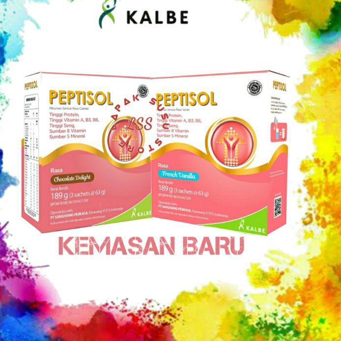 

☋ Peptisol gram - Tinggi Protein ✤