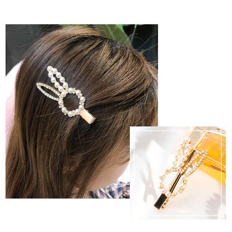 FYGALERY ACC130 Jepit Rambut Mutiara Hairclip Hairpin Aksesoris Rambut Korean Mini Murah