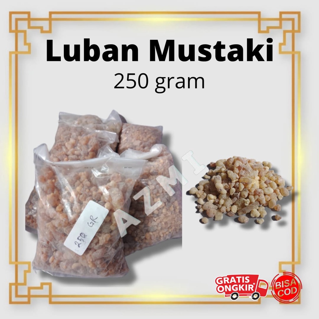 Luban Dakar Mustaki / Kemenyan Arab / Luban Arab Menyan Kemenyan 250gr