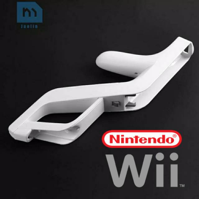 Wii Zapper Gun Nintendo Wii Shooting Warna Putih