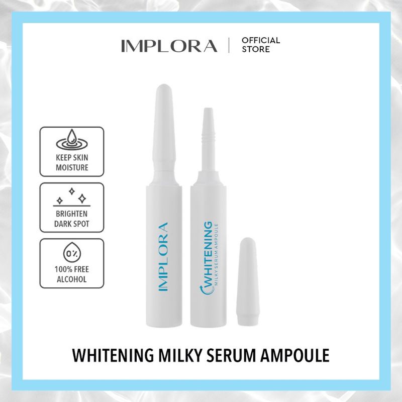 ❤ MEMEY ❤ IMPLORA Whitening Milky Serum Ampoule 5ml