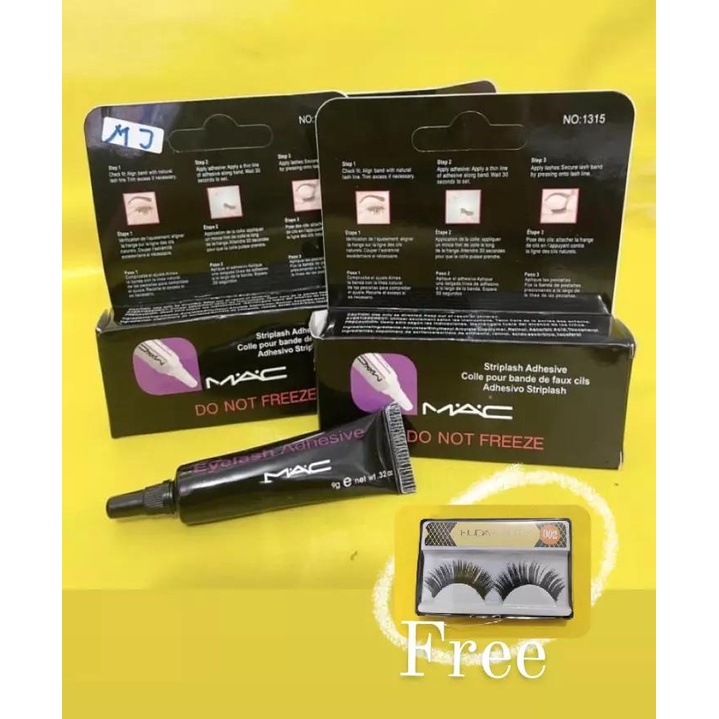 FREE BULU MATA / lem bulu mata premium / lem bulu mata palsu/ fake eyelashes glue