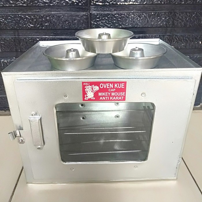 """] Oven kompor tangkring / oven mini / oven kue GRATIS Loyang 3pcs