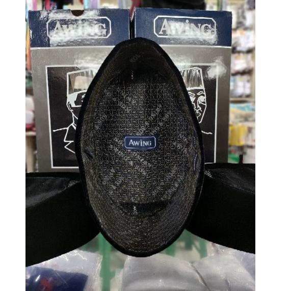 TERBAIK Peci Hitam Polos 'AWING' AC Tinggi 7,8,9