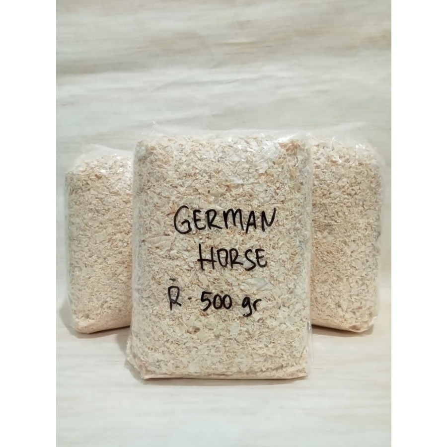 serbuk kayu German Horse 500 gr - serbuk kayu hasmter