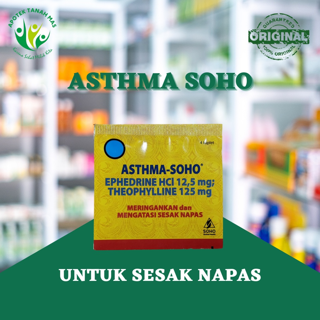 Asthma Soho untuk Obat Asma dan Sesak Napas
