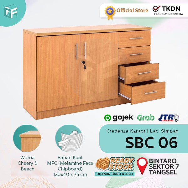 

Terlaris Credenza Kantor Filing Cabinet Murah Aditech Sbc 06