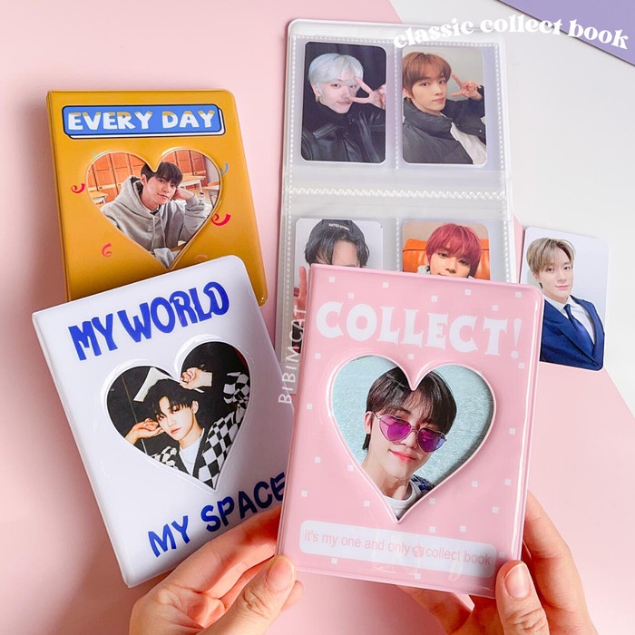 

Binder Photocard Soft Cover Slot 64 Pc / Tempat Penyimpanan Kartu Foto Star Seller