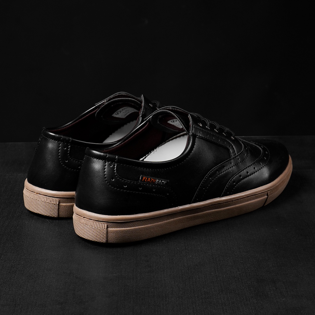CORRADEO |ManNeedMe x FLAZHBACK| Sepatu Sneakers Pria Casual Shoes DIJAHIT ORIGINAL