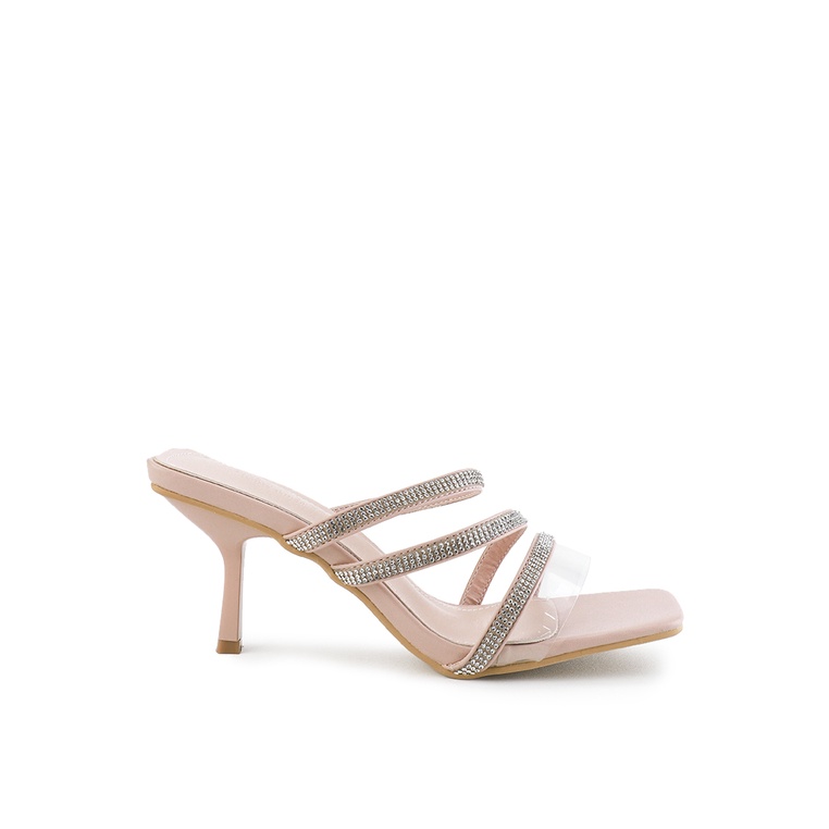 Sepatu Heels Peter Keiza Original dengan detail embellishment untuk tampilan feminine glam Hills For