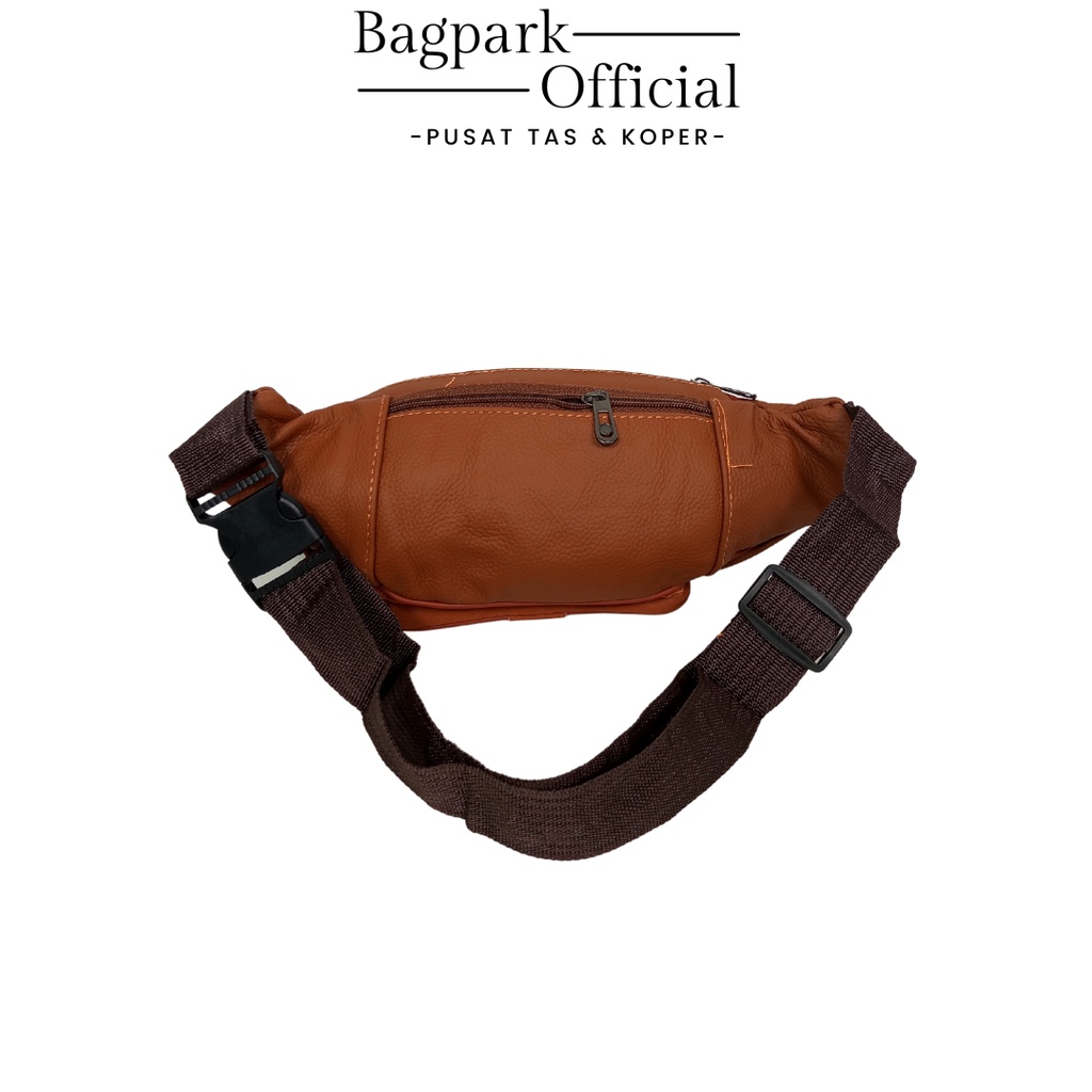 Tas Pinggang Pria Kulit Waist bag Pria Import Tas Selempang Pria Kekinian Tas Pinggang Kulit Kekinian