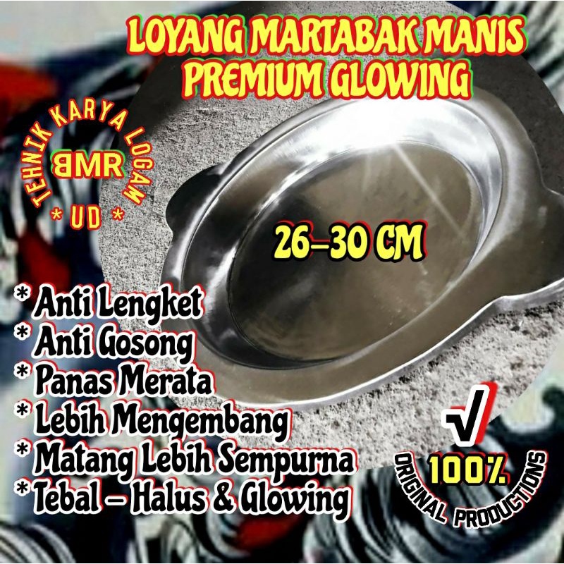 LOYANG MARTABAK MANIS PREMIUM 26-30CM
