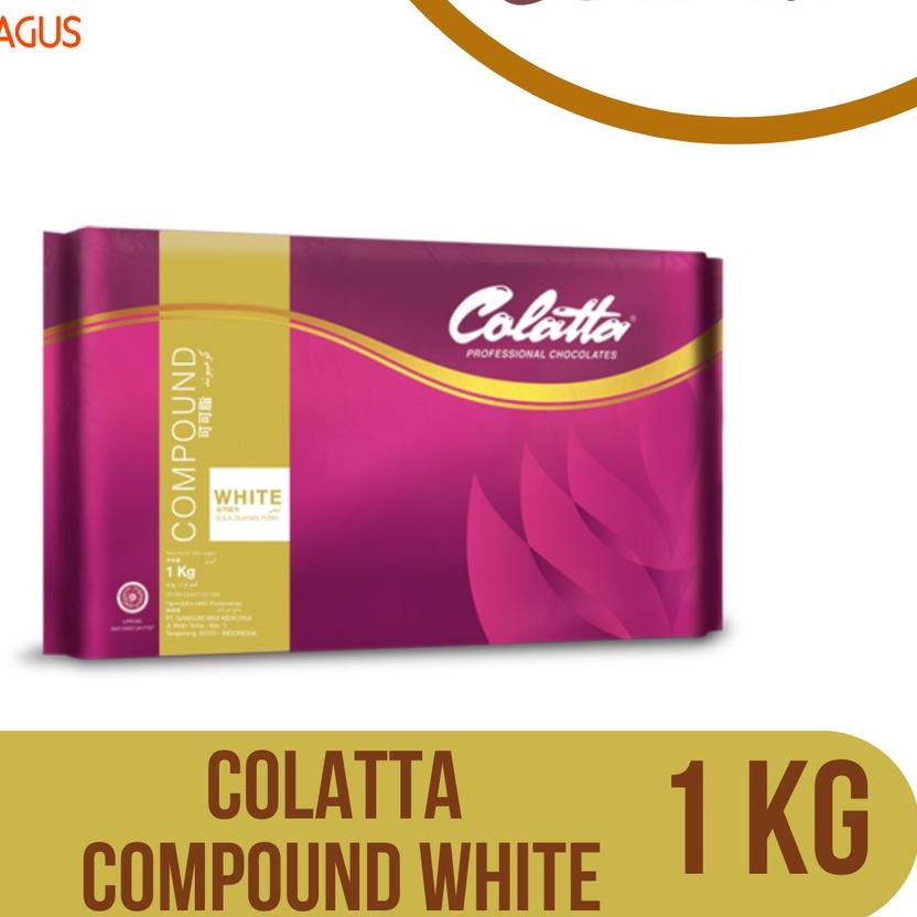 

➤ Coklat Batang - Colatta White Chocolate Compound 1kg ✮