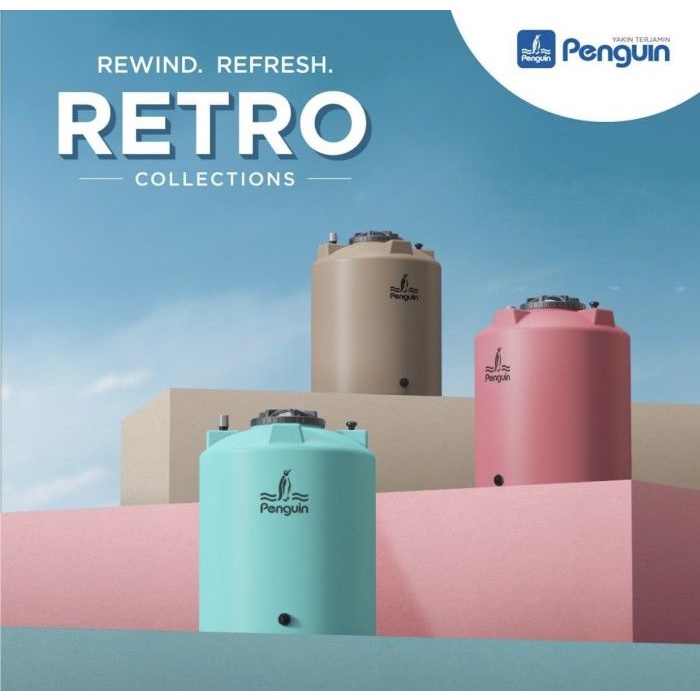 Toren Penguin TB70 hijau 650L