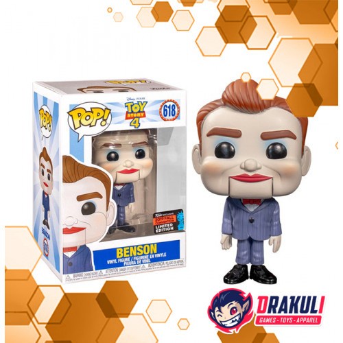 TOYS FUNKO POP DISNEY: TOY STORY 4 - BENSON (NYCC 2019 EXCLUSIVE)