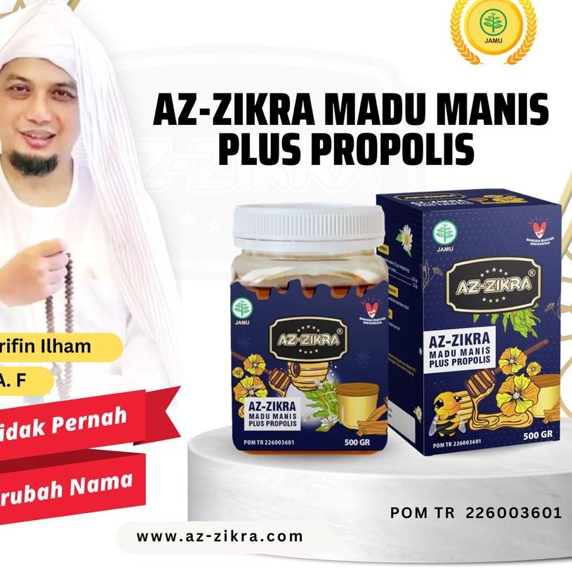 

✯ Azzikra 500gr Asli Az-Zikra | Az Zikra Kemasan Baru l Hitam Super ➭