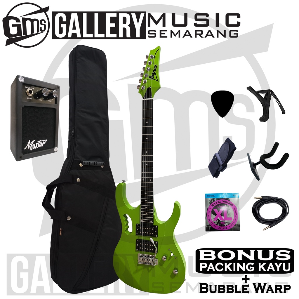 Gitar Elektrik Ibanez Jem Green Custom Standart