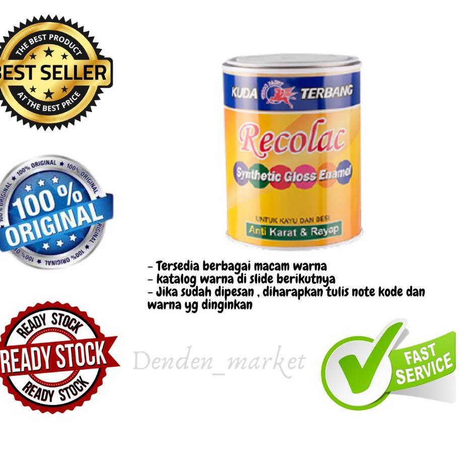 

Semuanya baru recolac kuda terbang / cat recolac kayu besi / cat recolac kuda terbang 1 kg