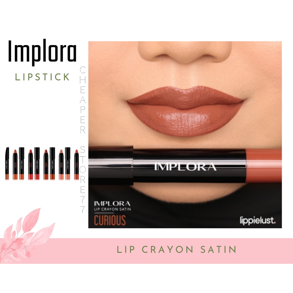 IMPLORA - LIP CRAYON SATIN 3.5 gr